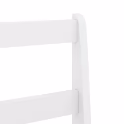 vidaXL Dining Chairs Dining Room Kitchen Chair 2 pcs White Solid Wood Pine - Additional view 7