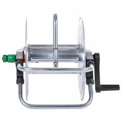 vidaXL Hose Reel Wall Mounted for 50 m 1/2" or 35 m 3/4" Hose Storage Steel - Additional view 4