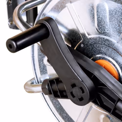 vidaXL Hose Reel Wall Mounted for 50 m 1/2" or 35 m 3/4" Hose Storage Steel - Additional view 6