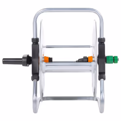 vidaXL Hose Reel Wall Mounted for 50 m 1/2" Hose Garden Hose Storage Steel - Additional view 4