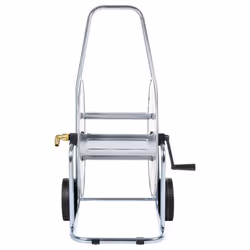 vidaXL Hose Reel Cart for 80 m 3/4" Hose Garden Hose Cart Hose Trolley Steel