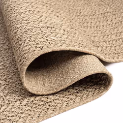 vidaXL Rug Floor Carpet for Indoor and Outdoor Door Mat Kitchen Rug Jute Look - rectangular, 60 x 110 cm - Additional view 4