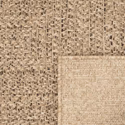 vidaXL Rug Floor Carpet for Indoor and Outdoor Door Mat Kitchen Rug Jute Look - rectangular, 60 x 110 cm - Additional view 5