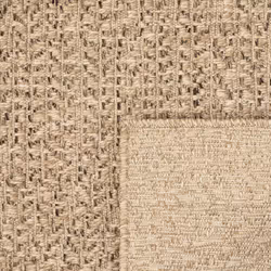 vidaXL Rug Floor Carpet for Indoor and Outdoor Door Mat Kitchen Rug Jute Look - round, 100 x 200 cm - Additional view 5