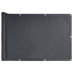 vidaXL Balcony Privacy Screen Outdoor Privacy Net Anthracite 300x75 cm PVC