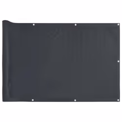 vidaXL Balcony Privacy Screen Outdoor Privacy Net Anthracite 800x75 cm PVC