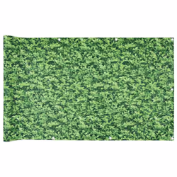 vidaXL Balcony Privacy Screen Fence Roll Net Plant Look Green 500x75 cm PVC