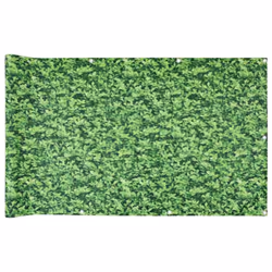 vidaXL Balcony Privacy Screen Fence Roll Net Plant Look Green 600x75 cm PVC