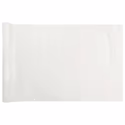 vidaXL Balcony Privacy Screen Outdoor Screen Privacy Net White 500x90 cm PVC