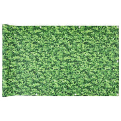 vidaXL Balcony Privacy Screen Fence Roll Net Plant Look Green 400x90 cm PVC