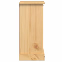vidaXL Bedside Cabinet Nightstand Bed Side Table Bed Cabinet Solid Wood Pine - Additional view 4