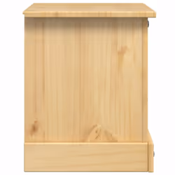 vidaXL Bedside Cabinet Nightstand Bed Side Table Bed Cabinet Solid Wood Pine - Additional view 4