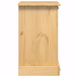 vidaXL Bedside Cabinet Nightstand Bed Side Table Bed Cabinet Solid Wood Pine - Additional view 4