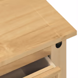 vidaXL Chest of Drawers Hall Storage Drawer Cabinet Sideboard Solid Wood Pine - Additional view 6