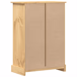 vidaXL Chest of Drawers Hall Storage Drawer Cabinet Sideboard Solid Wood Pine - Additional view 5