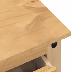 vidaXL Chest of Drawers Hall Storage Drawer Cabinet Sideboard Solid Wood Pine - Additional view 6