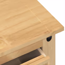 vidaXL Chest of Drawers Hall Storage Drawer Cabinet Sideboard Solid Wood Pine - Additional view 6