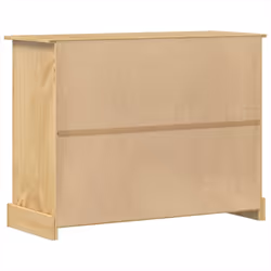vidaXL Chest of Drawers Hall Storage Drawer Cabinet Sideboard Solid Wood Pine - Additional view 5