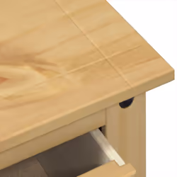 vidaXL Chest of Drawers Hall Storage Drawer Cabinet Sideboard Solid Wood Pine - Additional view 6