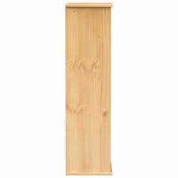 vidaXL CD Cabinet Display Cabinet Storage Cupboard Bookcase Solid Wood Pine - Additional view 4