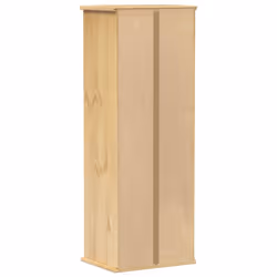 vidaXL CD Cabinet Display Cabinet Storage Cupboard Bookcase Solid Wood Pine - Additional view 5