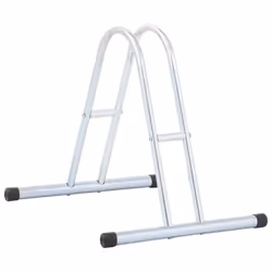vidaXL Bicycle Stand for 1 Bike Floor Freestanding Bike Stand Galvanised Steel - Additional view 4
