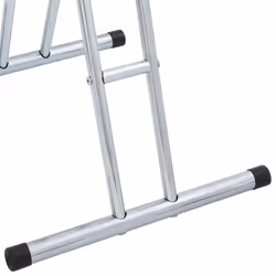 vidaXL Bicycle Stand for 1 Bike Floor Freestanding Bike Stand Galvanised Steel - Additional view 5