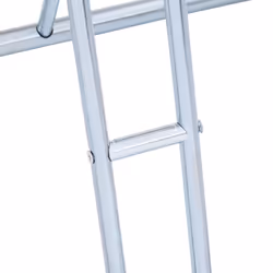 vidaXL Bicycle Stand for 2 Bikes Floor Freestanding Indoor Galvanised Steel - Additional view 6