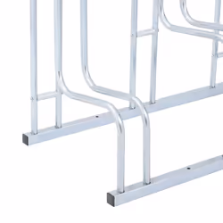 vidaXL Bicycle Stand for 6 Bikes Floor Freestanding Indoor Galvanised Steel - Additional view 5