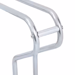vidaXL Bicycle Stand for 2 Bikes Floor Freestanding Indoor Galvanised Steel - Additional view 5