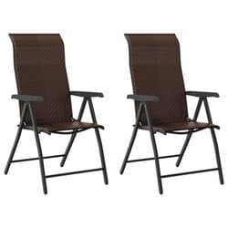 VidaXL 4007138 outdoor chair Terrace Polyrattan, Steel Brown