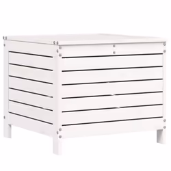 vidaXL Garden Sofa Set 5 Piece Outdoor Sofa Corner Sofa White Solid Wood Pine - Additional view 7