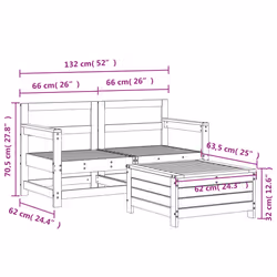 VidaXL 3250763 outdoor furniture set - Additional view 8