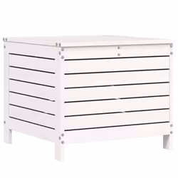 vidaXL Garden Sofa Set 7 Piece Outdoor Sofa Corner Sofa White Solid Wood Pine - Additional view 7