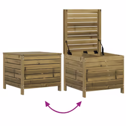 vidaXL Garden Sofa Set 7 Piece Outdoor Sofa Corner Sofa Impregnated Wood Pine - Additional view 9