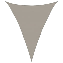 vidaXL Sunshade Sail Canopy Screen Balcony Awning Canopy HDPE Rectangular - light grey, 5 x 7 x 7 m