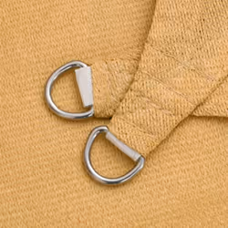vidaXL Sunshade Sail 160 g/mÂ² HDPE Patio Sunscreen Outdoor Canopy Party Tent - sand, 3 x 3 m - Additional view 4