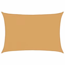 vidaXL Sunshade Sail Canopy Screen Balcony Awning Canopy HDPE Rectangular - sand, 2.5 x 4 m