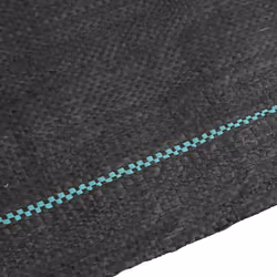 vidaXL Weed Membrane Weed Barrier Fabric Weed Control Cover Black 0.5x100 m PP - Additional view 10