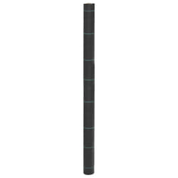 vidaXL Weed Membrane Weed Barrier Fabric Weed Control Cover Black 1.5x200 m PP