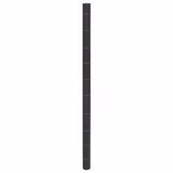 vidaXL Weed Membrane Garden Weed Barrier Fabric Weed Control Black 2x200 m PP