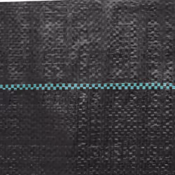vidaXL Weed Membrane Garden Weed Barrier Fabric Weed Control Black 1x150 m PP - Additional view 4