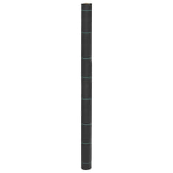 vidaXL Weed Membrane Weed Barrier Fabric Weed Control Cover Black 1.5x100 m PP