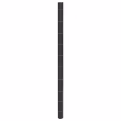 vidaXL Weed Membrane Garden Weed Barrier Fabric Weed Control Black 2x50 m PP