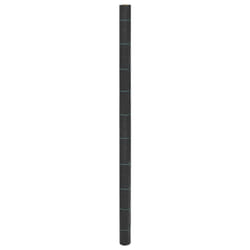 vidaXL Weed Membrane Garden Weed Barrier Fabric Weed Control Black 2x50 m PP