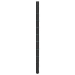 vidaXL Weed Membrane Garden Weed Barrier Fabric Weed Control Black 2x100 m PP