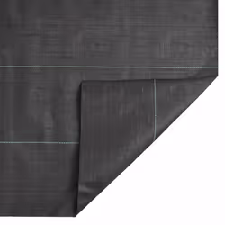 vidaXL Weed Membrane Weed Barrier Fabric Weed Control Ground Cover Black PP - 0.5 x 150 m - Additional view 6