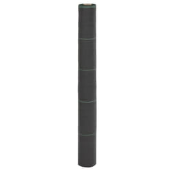 vidaXL Weed Membrane Garden Weed Barrier Fabric Weed Control Black 1x10 m PP