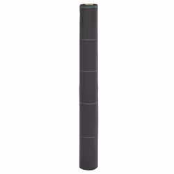 vidaXL Weed Membrane Garden Weed Barrier Fabric Weed Control Black 1x50 m PP