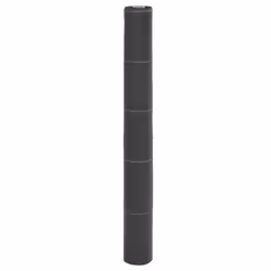 vidaXL Weed Membrane Garden Weed Barrier Fabric Weed Control Black 1x200 m PP